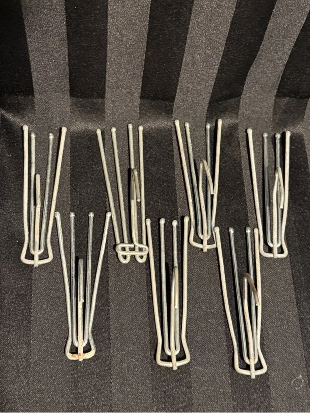 Lot of Vintage-Metal Drapery Hooks #44
